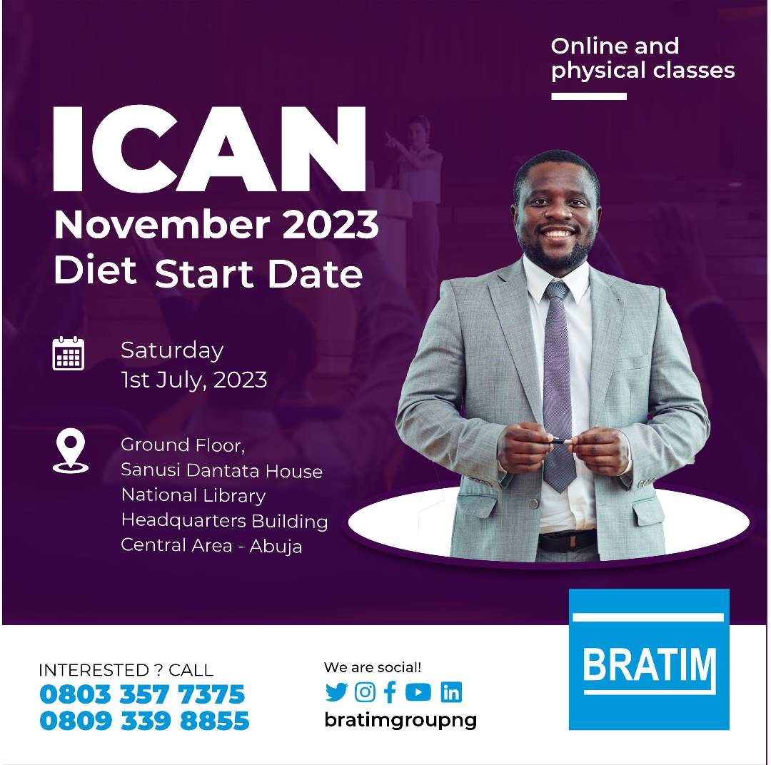 ICAN MAY 2024 {PHYSICAL & ONLINE} FOUNDATION Bratim