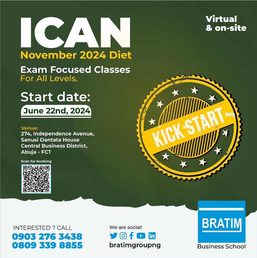 ICAN 2025 STANDARD PREPARATORY CLASSES Bratim